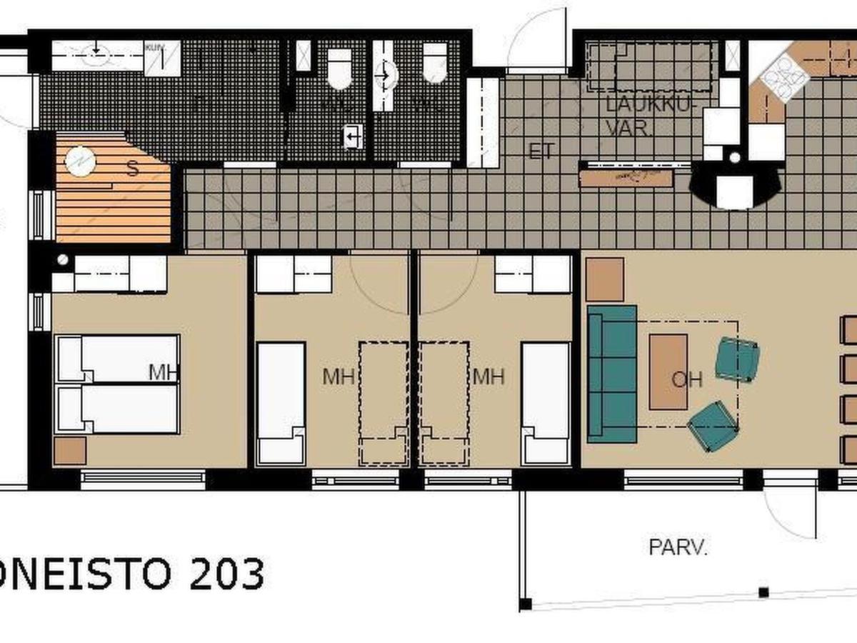 Holiday Home Villa Yllaes 203 By Interhome Kültér fotó